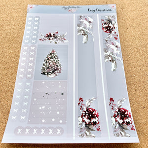 Cosy Christmas with Silver Foil