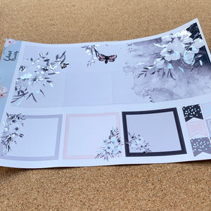 Ghost Monthly for Erin Condren with Silver Foil