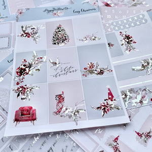 Cosy Christmas with Silver Foil