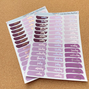 Foiled Deluxe Day Covers- Choice of Colourway and Foil