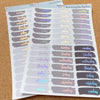 Foiled Deluxe Day Covers- Choice of Colourway and Foil