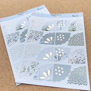 Serene with Silver or Light Gold Foil