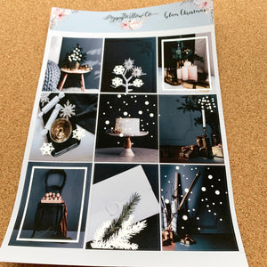 Glam Christmas with Silver Foil