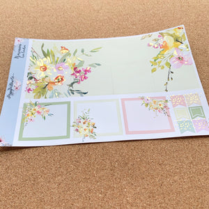 Narcissus Monthly for Erin Condren with Gold Foil