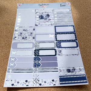 Frost Monthly with Silver Foil