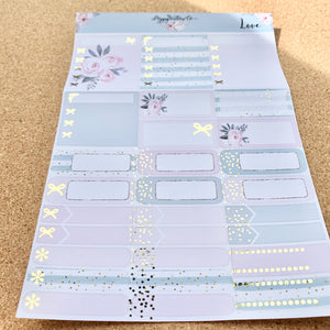 Love Monthly with Gold Foil